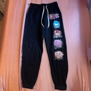 Bratz black drawstring sweatpants